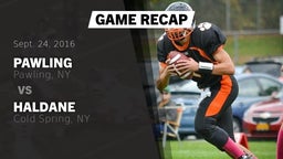 Recap: Pawling  vs. Haldane  2016