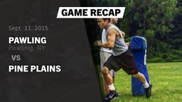 Recap: Pawling  vs. Pine Plains 2015
