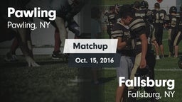 Matchup: Pawling vs. Fallsburg  2016