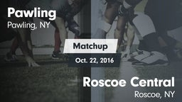 Matchup: Pawling vs. Roscoe Central  2016