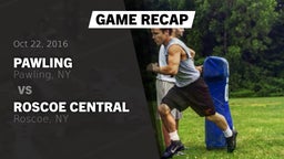 Recap: Pawling  vs. Roscoe Central  2016