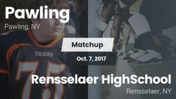 Matchup: Pawling vs. Rensselaer HighSchool 2017
