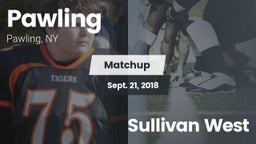 Matchup: Pawling vs. Sullivan West 2018