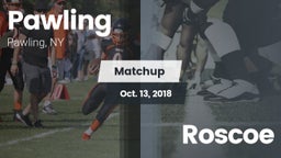 Matchup: Pawling vs. Roscoe  2018