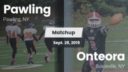 Matchup: Pawling vs. Onteora  2019