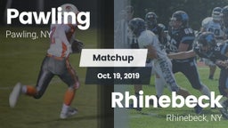 Matchup: Pawling vs. Rhinebeck  2019