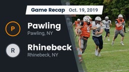 Recap: Pawling  vs. Rhinebeck  2019