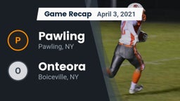 Recap: Pawling  vs. Onteora  2021