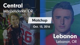 Matchup: Central vs. Lebanon  2016