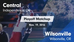 Matchup: Central vs. Wilsonville  2016