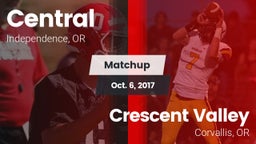 Matchup: Central vs. Crescent Valley  2017