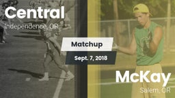 Matchup: Central vs. McKay  2018
