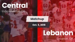 Matchup: Central vs. Lebanon  2018