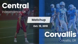 Matchup: Central vs. Corvallis  2018