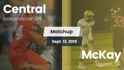 Matchup: Central vs. McKay  2019