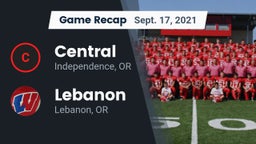 Recap: Central  vs. Lebanon  2021