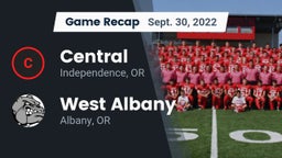 Recap: Central  vs. West Albany  2022