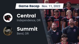 Recap: Central  vs. Summit  2022