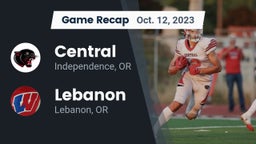 Recap: Central  vs. Lebanon  2023