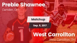 Matchup: Preble Shawnee vs. West Carrollton  2017