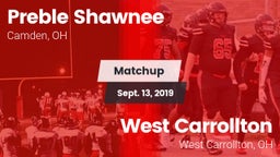 Matchup: Preble Shawnee vs. West Carrollton  2019