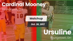 Matchup: Cardinal Mooney vs. Ursuline  2017