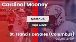 Matchup: Cardinal Mooney vs. St. Francis DeSales  (Columbus) 2018