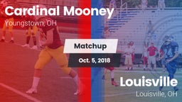 Matchup: Cardinal Mooney vs. Louisville  2018