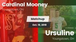 Matchup: Cardinal Mooney vs. Ursuline  2018