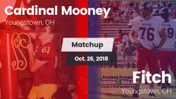 Matchup: Cardinal Mooney vs. Fitch  2018