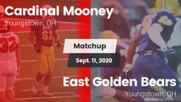 Matchup: Cardinal Mooney vs. East  Golden Bears 2020
