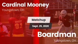 Matchup: Cardinal Mooney vs. Boardman  2020