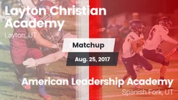 Matchup: Layton Christian Aca vs. American Leadership Academy  2017