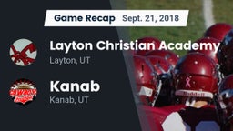 Recap: Layton Christian Academy  vs. Kanab  2018