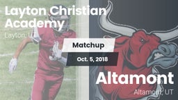 Matchup: Layton Christian Aca vs. Altamont  2018