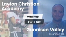 Matchup: Layton Christian Aca vs. Gunnison Valley  2020
