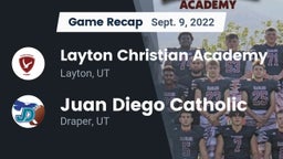 Recap: Layton Christian Academy  vs. Juan Diego Catholic  2022