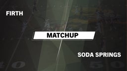 Matchup: Firth vs. Soda Springs  2016