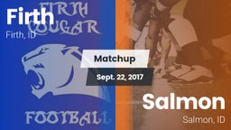 Matchup: Firth vs. Salmon  2017