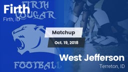 Matchup: Firth vs. West Jefferson  2018