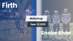 Matchup: Firth vs. Snake River  2019