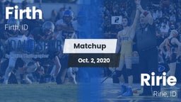 Matchup: Firth vs. Ririe  2020