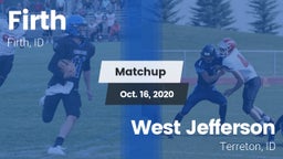 Matchup: Firth vs. West Jefferson  2020