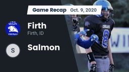 Recap: Firth  vs. Salmon  2020