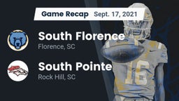 Recap: South Florence  vs. South Pointe  2021