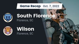 Recap: South Florence  vs. Wilson  2022