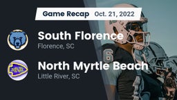 Recap: South Florence  vs. North Myrtle Beach  2022