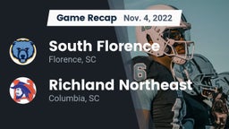 Recap: South Florence  vs. Richland Northeast  2022