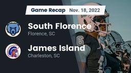 Recap: South Florence  vs. James Island  2022