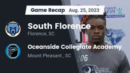 Recap: South Florence  vs. Oceanside Collegiate Academy 2023